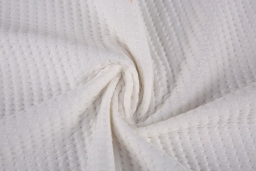 Plain polyester mattress fabric