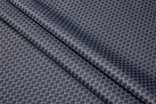 Knitted jacquard polyester mattress fabric